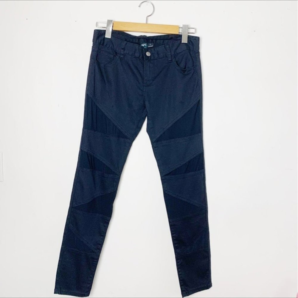 Y2k Lip Service Vintage Sheer Black low rise jeans